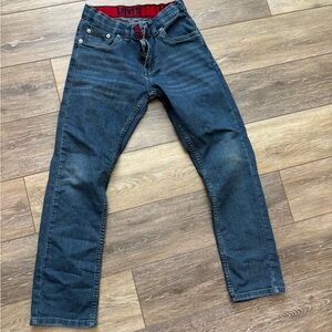 Levi’s 511 Blue Jeans Adjustable Waist Slim Stretch Youth Size 12